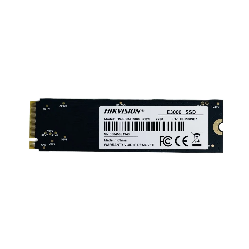 Hikvision Internal SSD 1TB NVMe 2280 (E3000) view 2